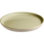 Emile henry (Франция) Керамична чиния emile henry dessert plate десертна - цвят бледозелен с екрю (eh 8918-m0)