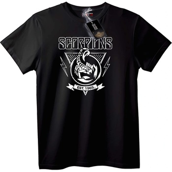 NOONEBRAND Тениска лого на Scorpions - XL, Black
