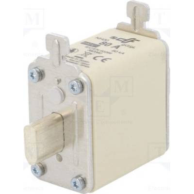 DF ELECTRIC 382060 Pojistka: tavná; gG; 80A; 690VAC; keramická,průmyslová; NH00