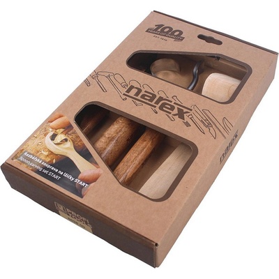 NAREX Длето за дърворезба с дървена дръжка Narex Bystrice 869800 - 3 бр (8698 00)