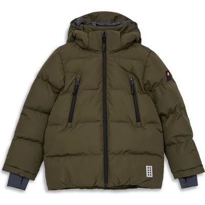 LEGO Детско зимно яке Lego Kid's Jaz 711 Winter jacket - Dark Olive - размер 152 (EU) (703-6117-0319)