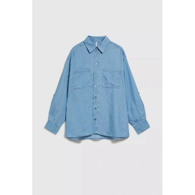 Marisse Women's Shirt L-Ko-4306 L.Blue