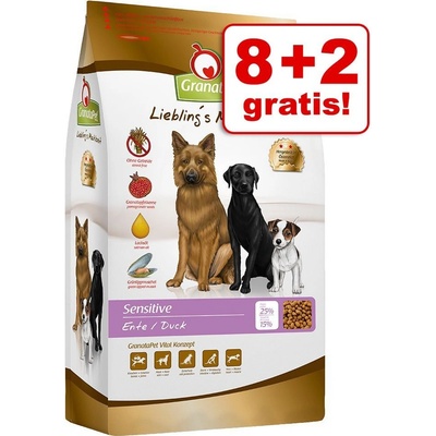 GranataPet Lieblings Mahlzeit Adult Sensitive kachní 10 kg