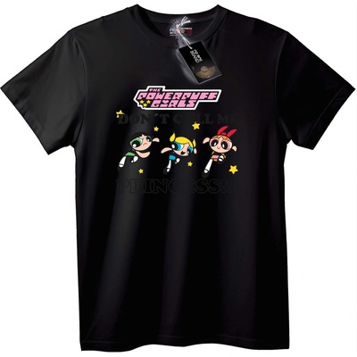 NOONEBRAND Тениска Powerpuff Girls: Не ме Наричай Принц - 2XL, White