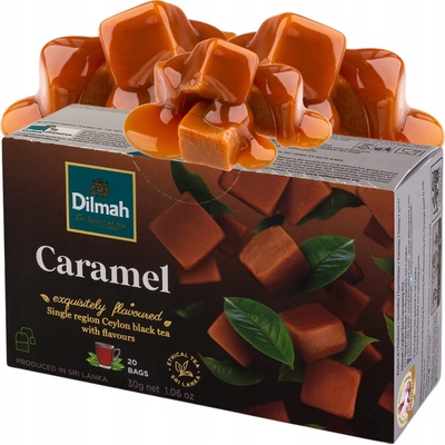 Dilmah Černý čaj Karamel 20 x 1,5 g