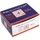 BD Inzulin.stříkačky 0,5 ml x 8 mm U-100 100 ks