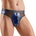 Svenjoyment Elegant Shimmering Wetlook Thong 2111780 Dark Blue L