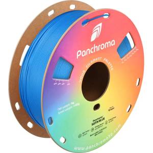 Polymaker PLA филамент Polymaker Panchroma Satin PLA, 1.75 mm, 1.0 kg, Blue - 3dmall