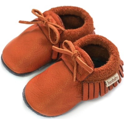 Baobaby Бебешки обувки Baobaby - Moccasins, Hazelnut, размер S (BBMC803-S)