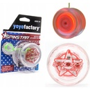 Yoyofactory yoyo Spinstar LED svítící Červená