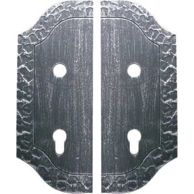 EKOfence Štítok bránový zdobený 265x105, t3, 90, d18,5mm 8457