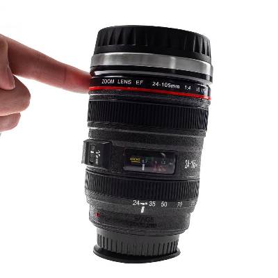 Antigravitační Hrnek objektiv Lens cup 350 ml