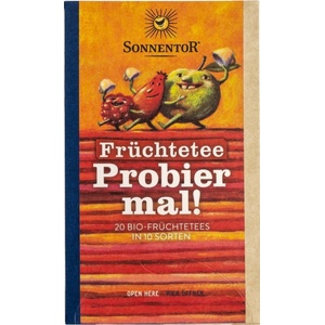 SONNENTOR Био плодов чай Probier mal! - 48, 40 г