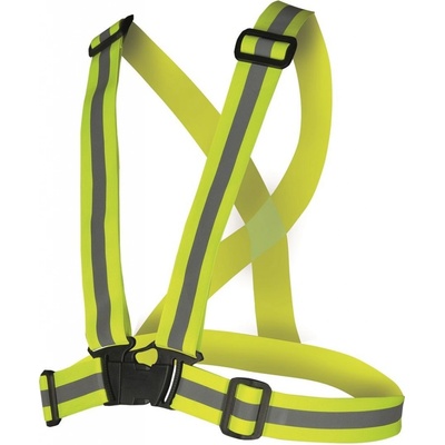 Ardon REF701 Hi Vis Reflexný elastický kríž H8907 žltá