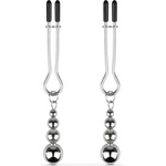 Bedroom Fantasies Nipple and Clitoris Clamps Silver