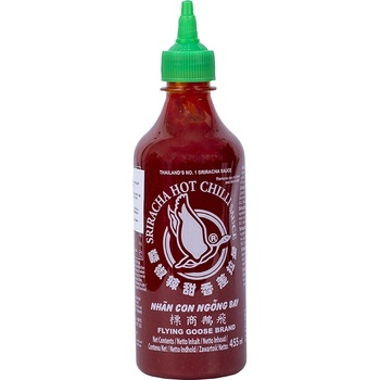 Flying Goose Chilli omáčka Sriracha hot s koriandrom 455 ml