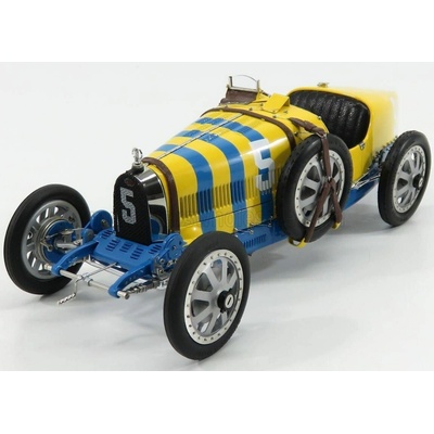 CMC BUGATTI T35 SUEDE N 5 NATION COULOR PROJECT SWEDEN 1924 YELLOW BLUE 1:18