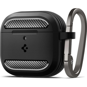 Spigen Калъф за Apple AirPods 4 - Spigen - Rugged Armor - матово черен