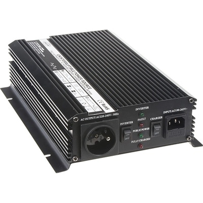 Autonabíječka 12V/10A + měnič 1200W 12/230V, UPS, STM 35909