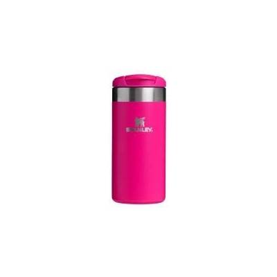 STANLEY 1913 Aerolight Transit Thermo Mug 0.35L - Keeps Hot for 4 Hours - Dishwasher Safe - Coffee Mug To Go Leak-Proof - Compatible with Common Car Drink Holders - Thermos Flask - Pink - 100000004555