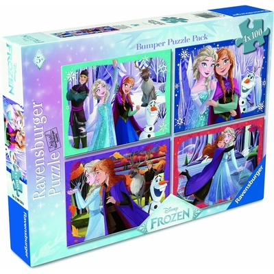 Ravensburger Disney Ledové království 4 × 100 dílků