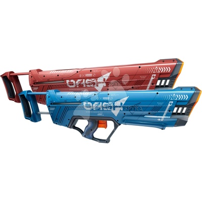 SpyraDash Blue Red Spyra sada 2 kusov s indikátorom stavu nádrže a dostrelom 9 metrov od 8 rokov