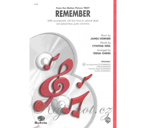 REMEMBER from TROY SATB