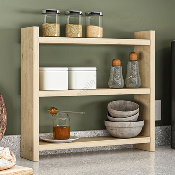 ASIR GROUP Полица kan, кафява (as3292)