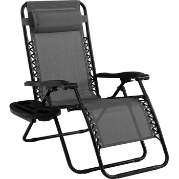Pepita Zero Gravity Relax Chair с поставка за чаша - антрацит (KF-FC06-black)