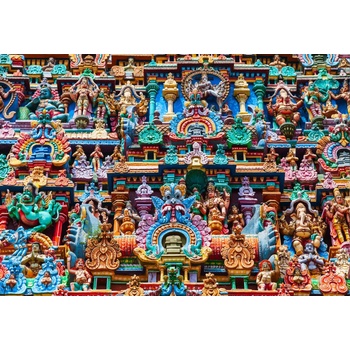 Alipson Puzzle - Puzzle Hindu Temple Decor - India - 1 000 piese