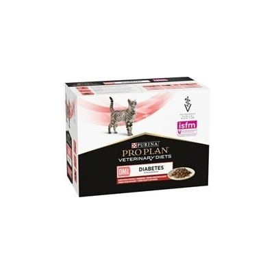 Purina PPVD Feline DM Diabetes Managment kuřecí kapsička Chicken 4x 10 x 85 g