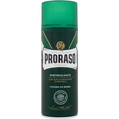 PRORASO Green Shaving Foam пяна за бръснене с ментол и евкалипт 400 ml за мъже