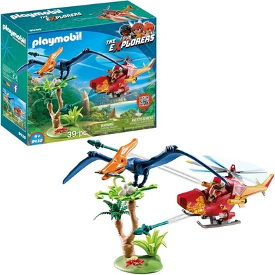 Playmobil 9430 Vrtulník s Pterodactylem