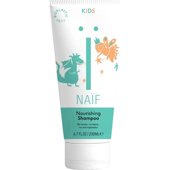 NAIF Detský šampón pre ľahké rozčesávanie prírodný 200 ml