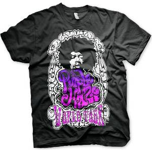 Jimi Hendrix Purple Haze World Tour Black S Риза (RD-1-JH005-H16-6-BK-S)