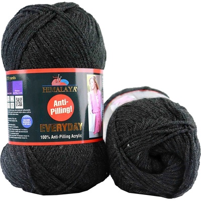 Himalaya příze Everyday 70032 šedočerná