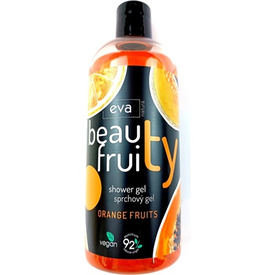 Eva Natura Beauty Sprchový gél Fruity Orange Fruits s vôňou pomarančového ovocia 400 ml