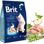 Brit Premium by Nature Кitten - Суха храна с пилешко и дробчета, за котенца до 12 месеца, бременни и кърмещи котки