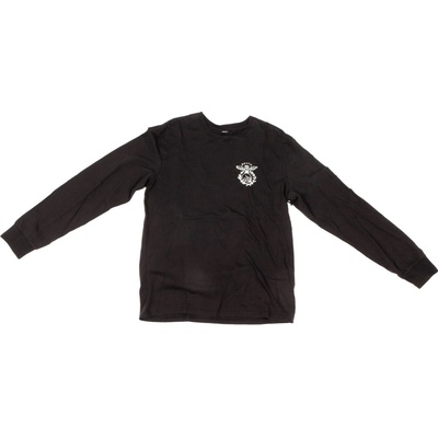 Brixton tričko Tickin Prem Washed Black