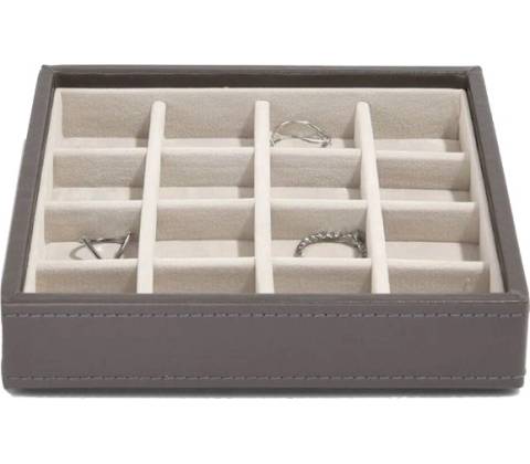 Stackers šperkovnice Mink Charm 16 kávová