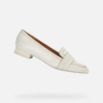 Geox Кремави дамски балерини Geox Charyssa Geox | Byal | ЖЕНИ | 36