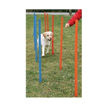 Trixie agility slalom tyče 12ks 115 cm
