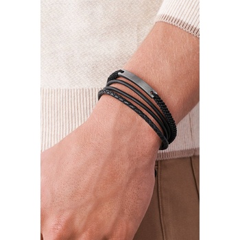 Fossil - Кожена гривна (JF03185793)