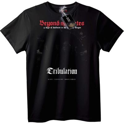 NOONEBRAND Тениска Tribulation Отвъд Портите - XS, Black