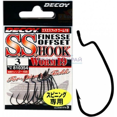 Decoy Worm 19S.S. Finesse vel.10 9 ks