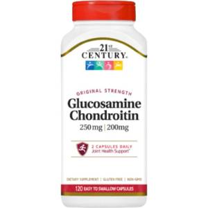 21st Century Glucosamine Chondroitin 250 mg / 200 mg - Original Strength [120 капсули]
