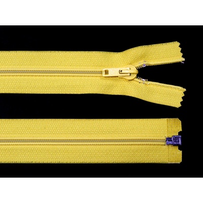 Spirálový zip no.5 rozepínací 60cm - více barev color: 510 žlutá