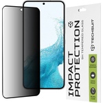 Techsuit Протектор за Samsung Galaxy S22 5G / S23 - 111D Privacy Full Glue - Черен