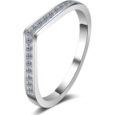 Lunica Stříbrný prstýnek ŠIPKA 0550 6