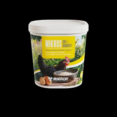 Mikrop Mikros Grit + skořápky 5 kg – Zbozi.Blesk.cz